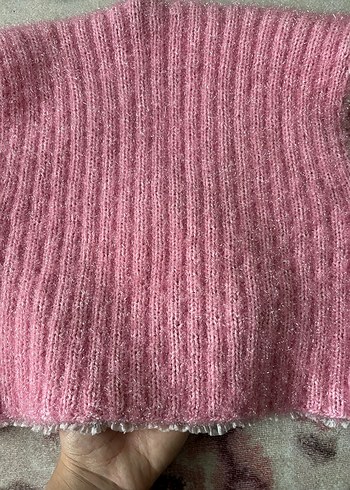 Kız Çocuk Pembe Bolero - Görsel 7