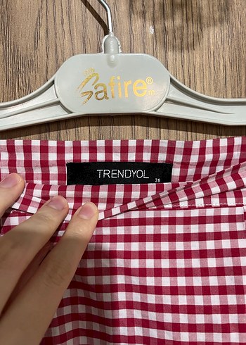 Ekose Pileli Etek - Görsel 9