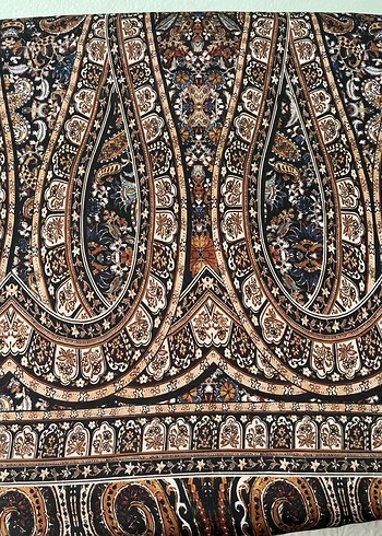 Etnik Desen Şal Siyah - Görsel 8