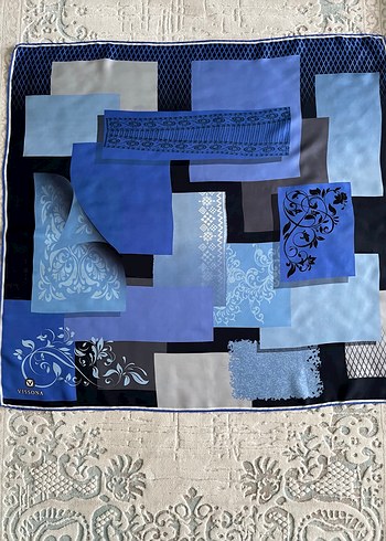 VİSSONA TWİLL İPEK EŞARP - Görsel 7