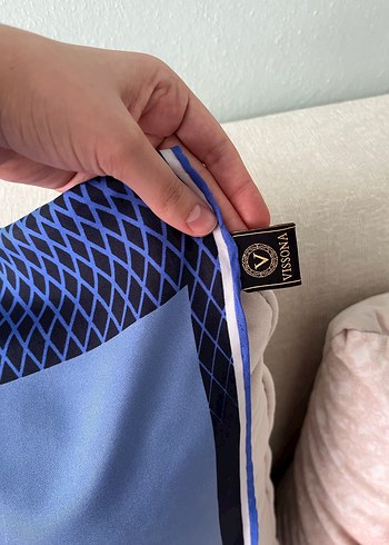 VİSSONA TWİLL İPEK EŞARP - Görsel 4