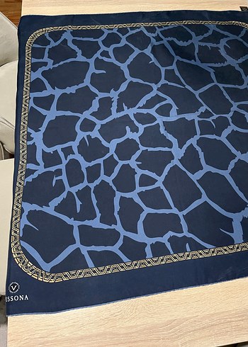 VİSSONA TWİLL İPEK EŞARP - Görsel 5