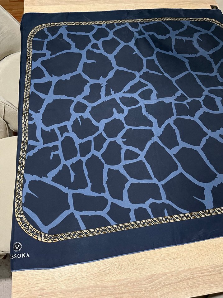 VİSSONA TWİLL İPEK EŞARP - Görsel 5