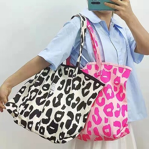 Zara LEOPAR DESENLİ ÇANTA