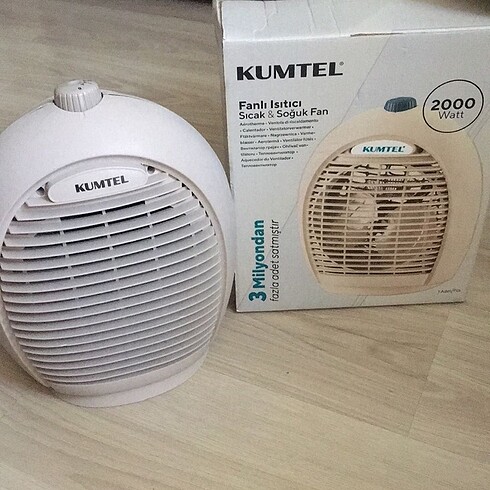 Kumtel fanlı ısıtıcı