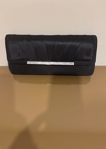 Klasik Siyah Kadın Clutch Çanta