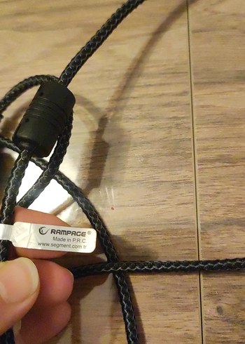 Siyah Kablolu Kulaklık - Görsel 8