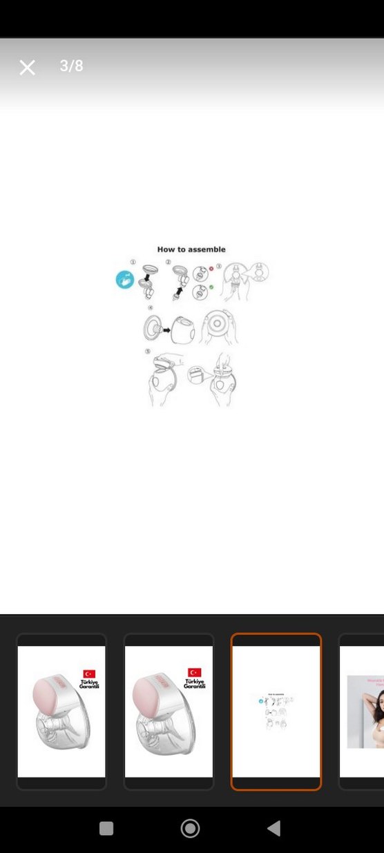 Pastel Pembe Göğüs Pompası - Görsel 2