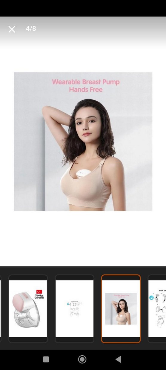 Pastel Pembe Göğüs Pompası - Görsel 3