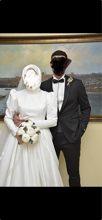 Tesettür gelinlik - Görsel 5