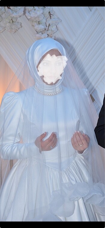 Tesettür gelinlik - Görsel 6