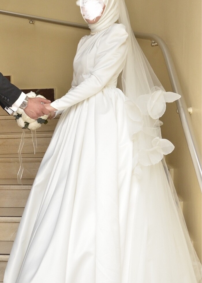 Tesettür gelinlik - Görsel 2