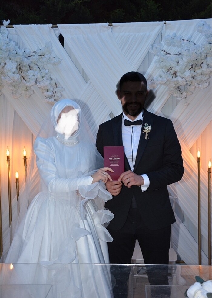 Tesettür gelinlik - Görsel 4