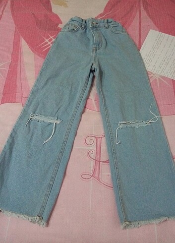 7-8 yaş koton jeans