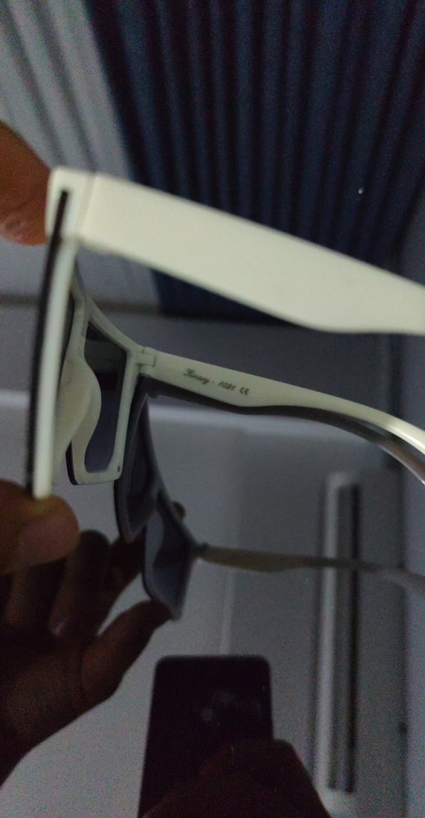 Şeffaf Çerçeveli Koyu Mor unisex Güneş Gözlüğü - Görsel 3