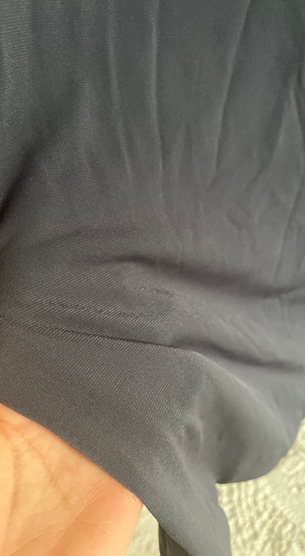 Gri antrasit  Askılı Midi Drapeli Abiye Elbise - Görsel 2