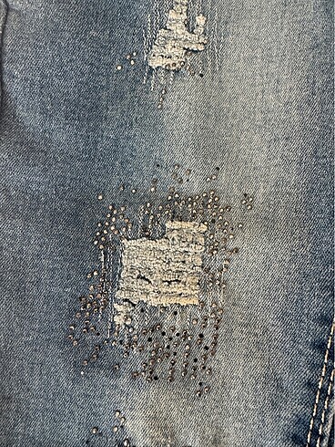 7 Yaş Beden Kız Çocuk Kot Pantalon 7-8 Yaş