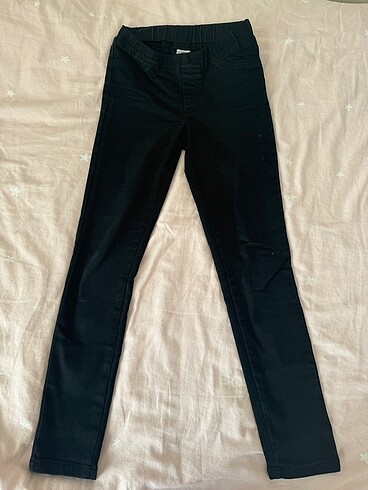 Lcw Kız Çocuk Siyah Okul Pantalonu 7-8 Yaş