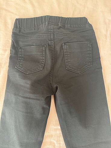8 Yaş Beden siyah Renk Lcw Kız Çocuk Siyah Okul Pantalonu 7-8 Yaş