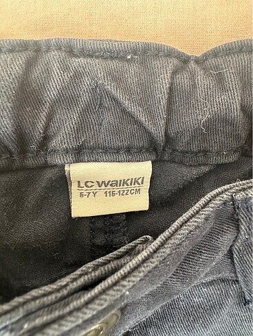 Lcw Kız Çocuk 6-7 Yaş Lacivert Kot Pantalon
