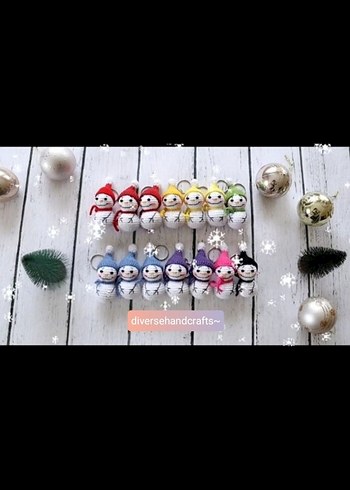 Yılbaşı yeni yıl hediyesi kardan adam - Görsel 4