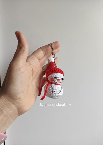 Yılbaşı yeni yıl hediyesi kardan adam - Görsel 3