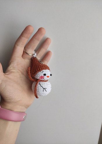 Yılbaşı yeni yıl hediyesi kardan adam - Görsel 8