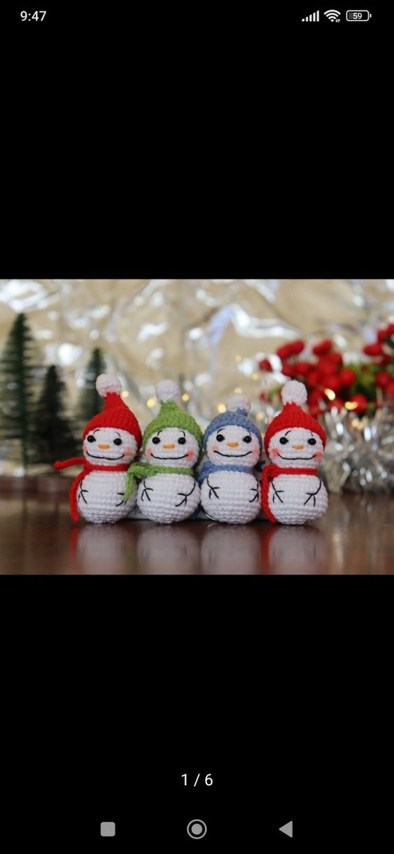 Yılbaşı yeni yıl hediyesi kardan adam - Görsel 5