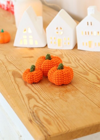 Bohem bal kabağı örgü dekor amigurumi - Görsel 6