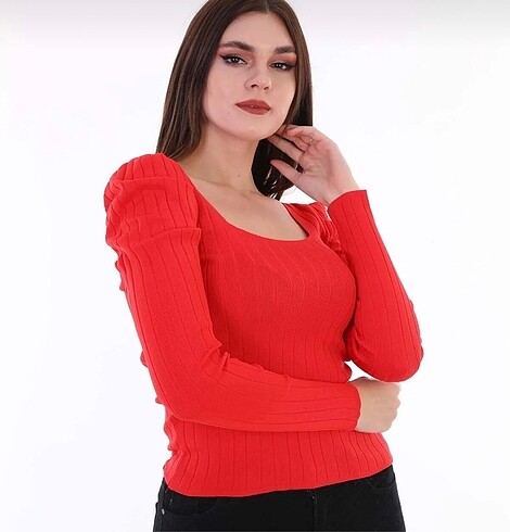 Kırmızı Bluz
