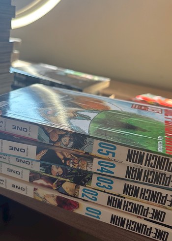One Punch Man Cilt 1-5 Çizgi Roman Seti