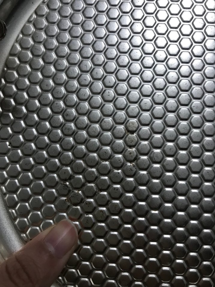 Gri Metal Yuvarlak Tepsi - Görsel 2