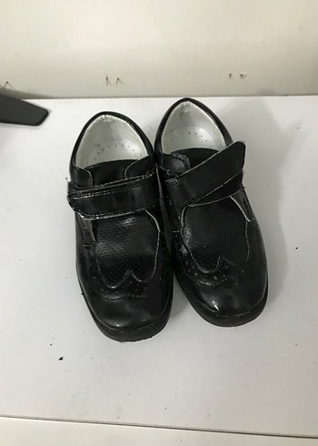 Erkek Çocuk Siyah Cırtlı Özel Ayakkabı - Görsel 2