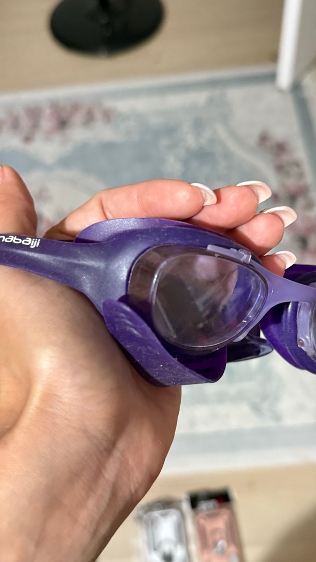 Mor Tokalı Yüzücü Gözlüğü - Görsel 3