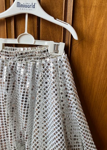 Kız Çocuk Payetli  Etek - Görsel 2