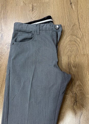 Gri Regular Fit Denim Erkek Pantolon - Görsel 5