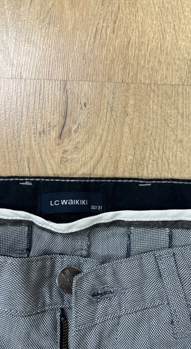 Gri Regular Fit Denim Erkek Pantolon - Görsel 2