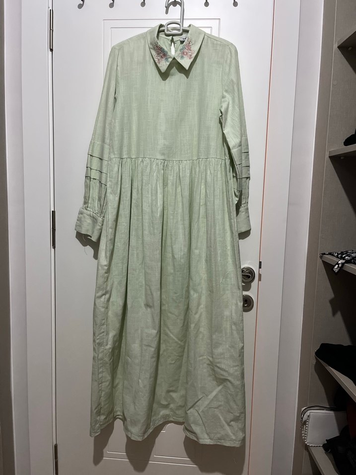 Keten Elbise - Görsel 2