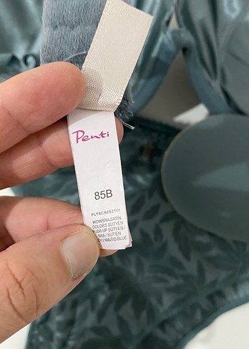 Çağdaş Parisli Yeşil Sütyen Takımı - Görsel 5