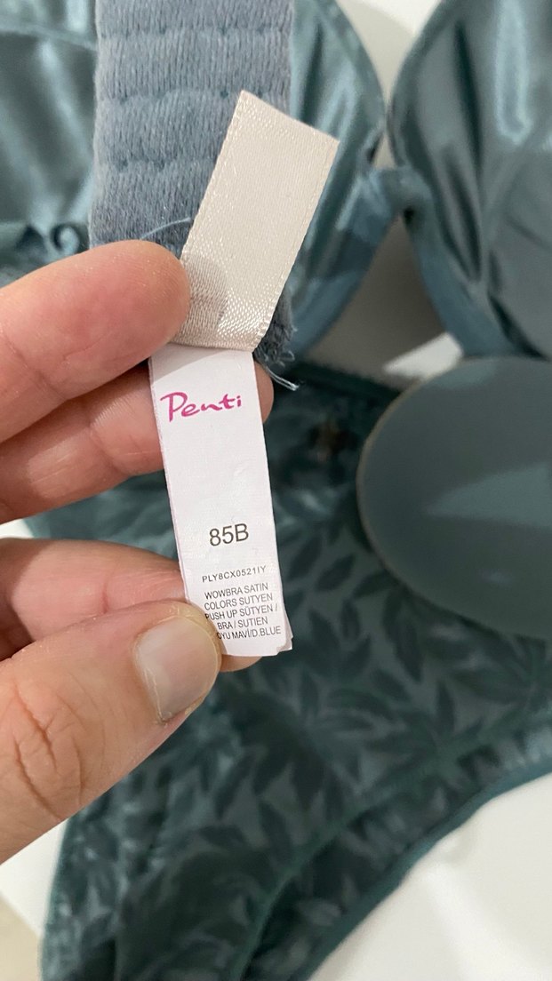 Çağdaş Parisli Yeşil Sütyen Takımı - Görsel 5