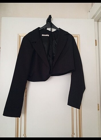 Kadin kisa blazer ceket