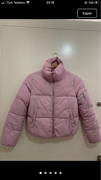 Bershka Bershka pembe mont