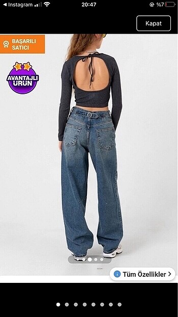 Bershka Baggy jean
