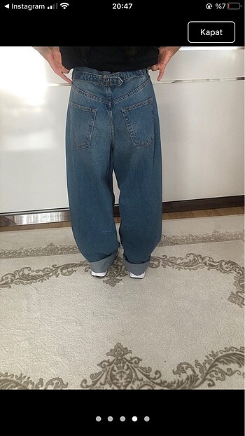 36 Beden Baggy jean