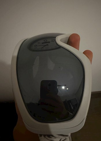 Beyaz Kayak Gözlüğü Tokalı Camlı - Görsel 3