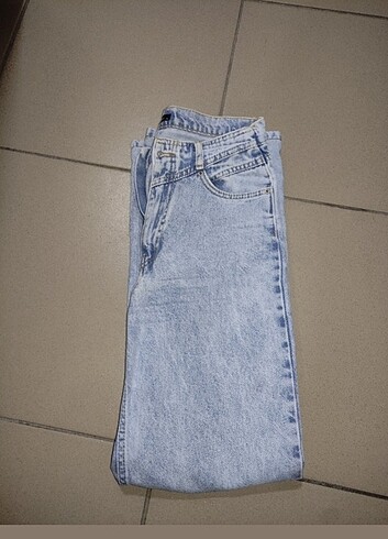 34 Beden trendyolmilla wide leg jean