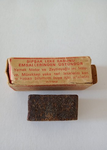 Beden 1974 Yılından kalma Antika Şipşak Leke sabunu