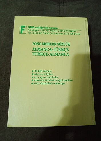 Almanca- Türkçe.Türkçe-Almanca Sözlük.