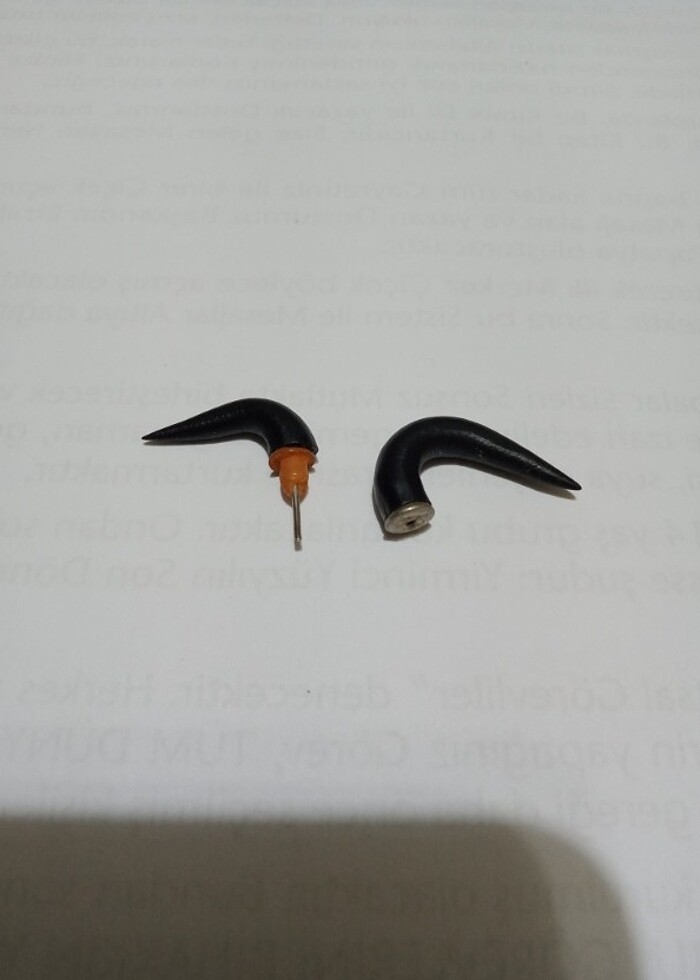 Kaliteli Erkek Küpeler 13 Adet Tamamı - Görsel 2