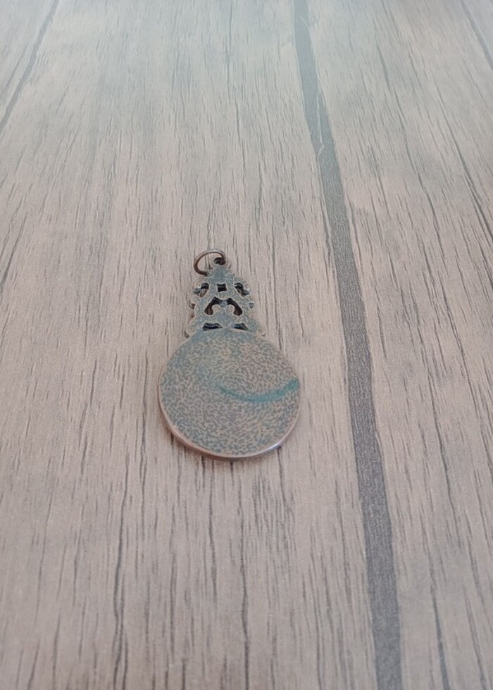 Metal kolye ucu - Görsel 3